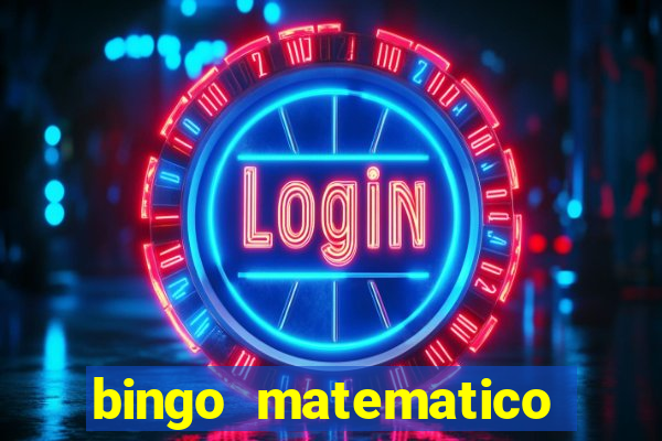 bingo matematico para ensino medio